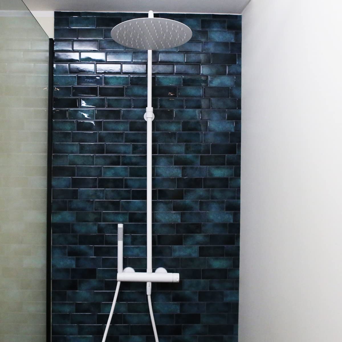 Essebagno Luisa colonne de douche mécanique blanche