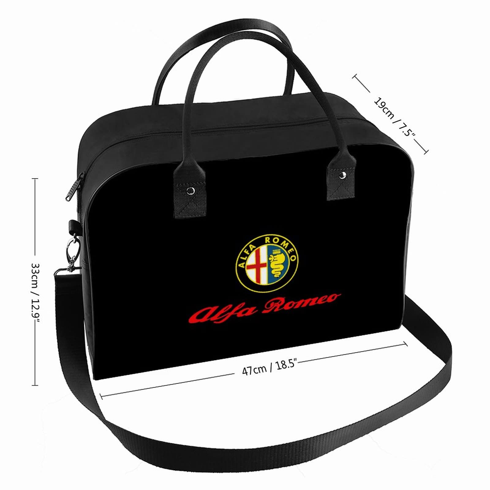 【美品.希少】ALFA ROMEOアルファロメオ　ボストンバッグ　保存袋付　旅行 Amazon.co.jp: アルファロメオ 旅行用 ハンドバッグ ボストンバッグ 大