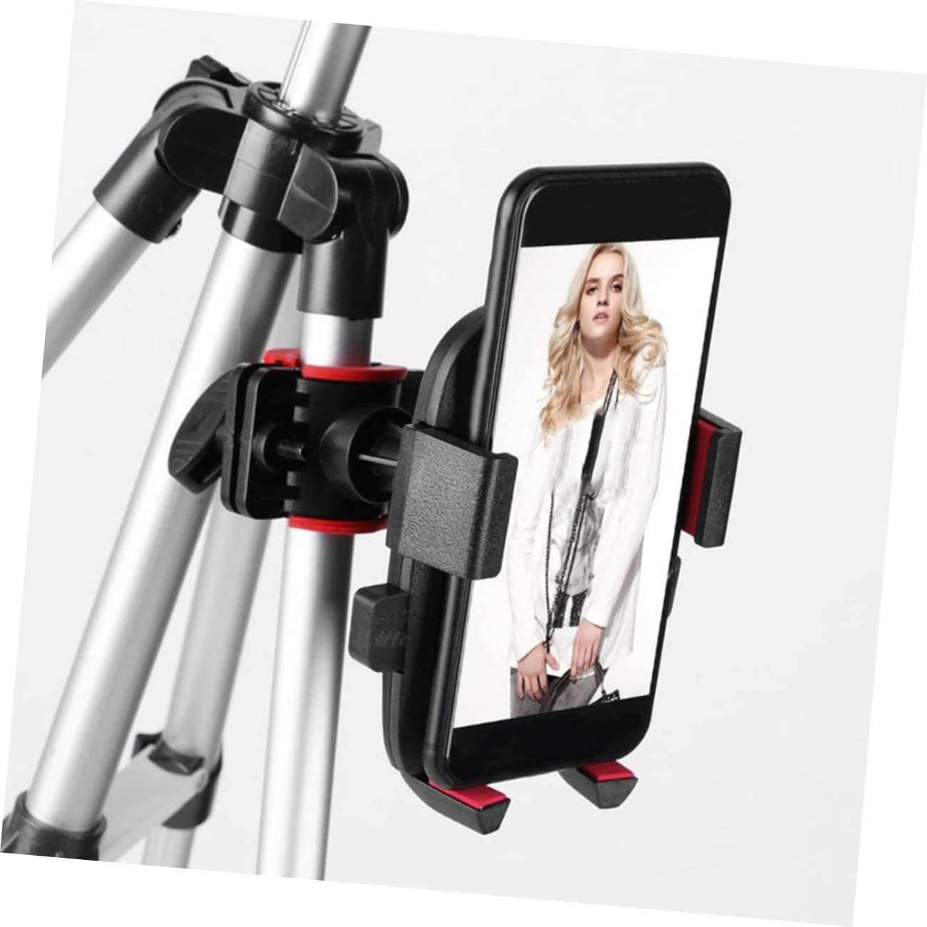 TOPBATHY Luce Ad Anello Led Supporto Per Treppiede Dimmerabile Per Selfie Video Streaming e Trucco Compatibile Con Telefono Cellulare