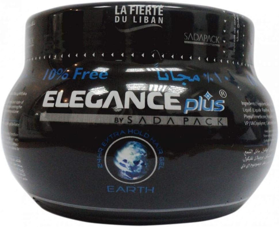 Elegance Earth Plus Extra Hold Hair Gel (500ml)