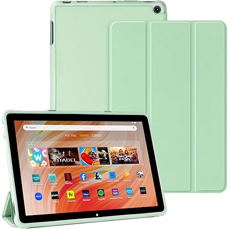 TQQ Case for Kindle Fire HD 10 Tablet 10.1" 2023