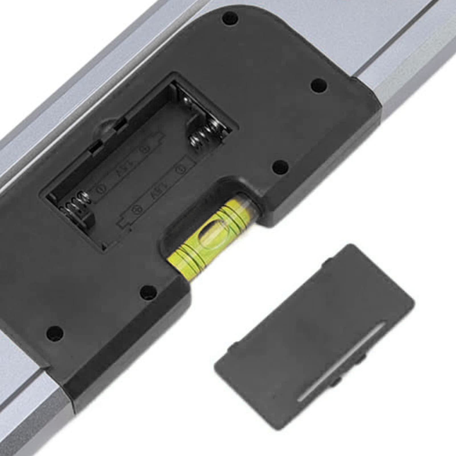 Aleación de Aluminio de Nivel Digital 4x90 Grados 2x180 Grados Professional Electronic Level Digital Medición Ingeniería de construcción Procesamiento y Corte de Madera (Negro)
