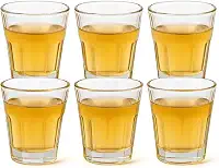 Conjunto 6 Copos de Dose 45ml – Vidro Resistente para Tequila, Cachaça, Whisky e Shots