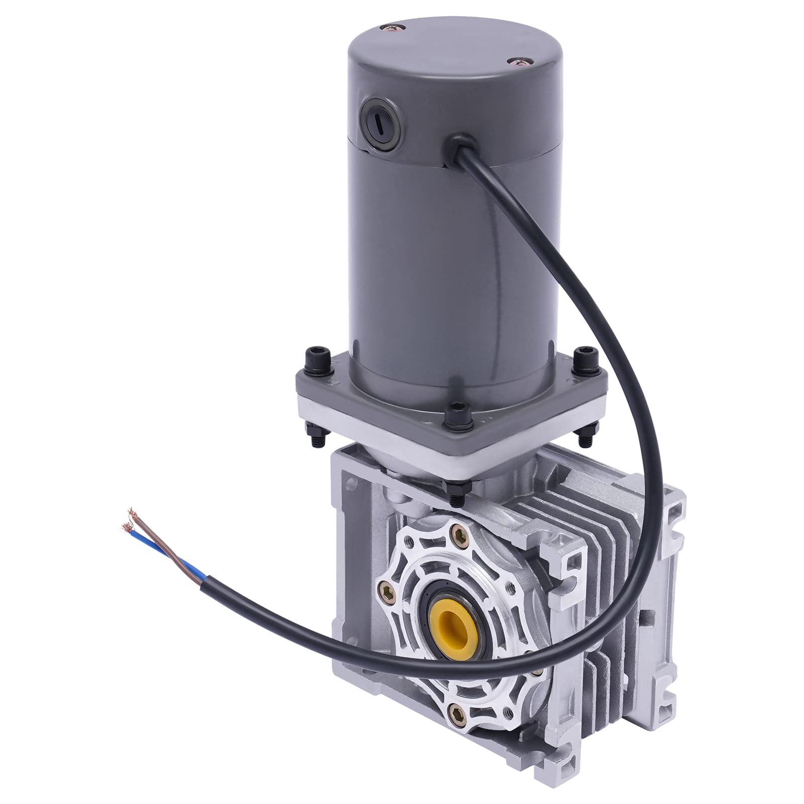 Motor de engranaje eléctrico – Motor de corriente alterna DC 12 V, 120 W, 1800 rpm CW/CCW motor de engranaje helicoidal con regulador y velocidad ajustable – bobina de cobre puro