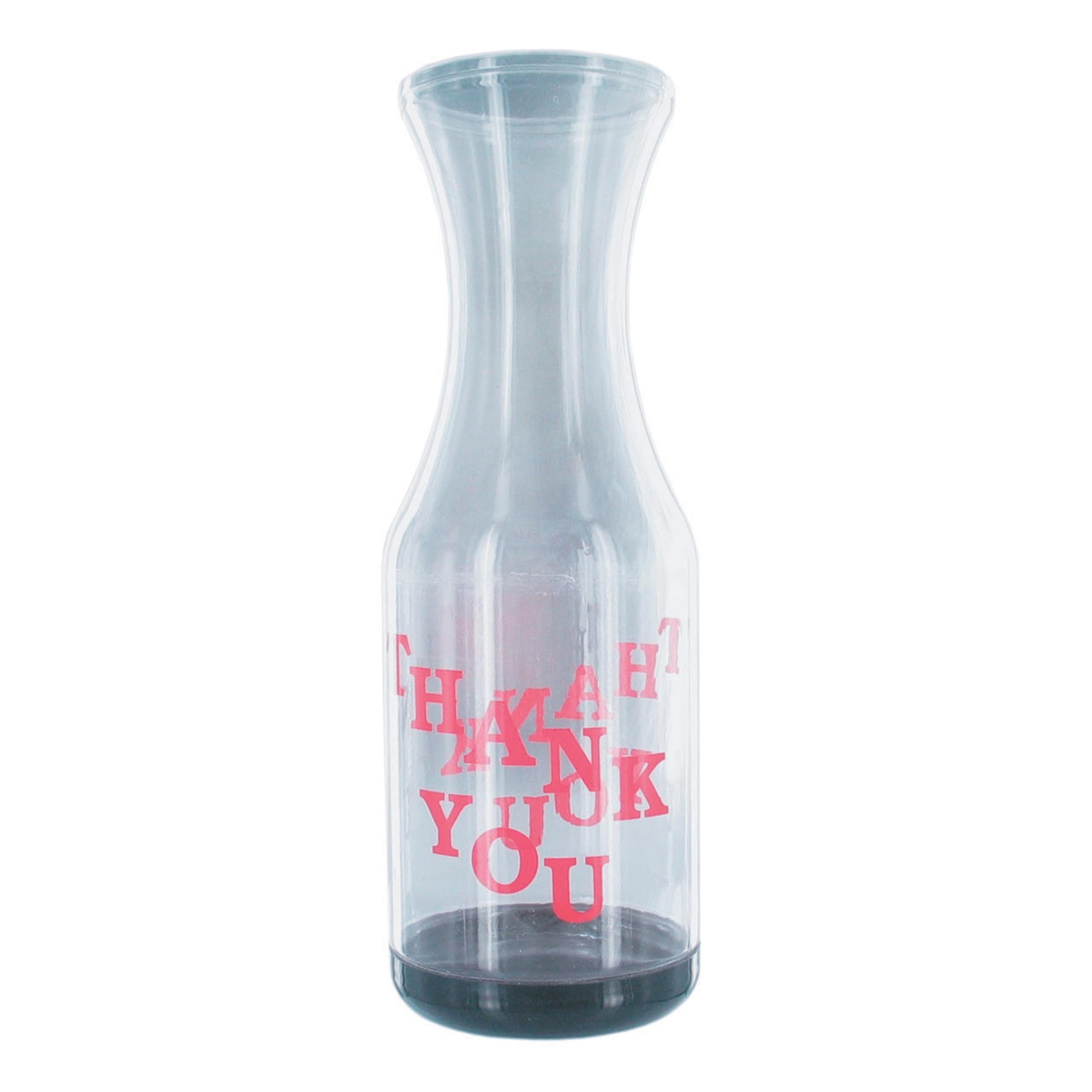 Pots à embouts transparents 26,4 cm Spill-Stop lot de 12 carafes avec fond dévissable