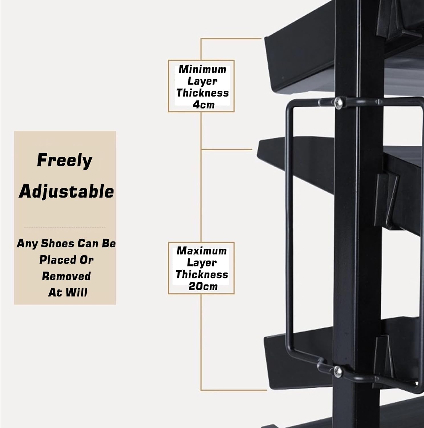 Shoe Storage Cabinet Cabinets Hallway Slim Cupboard Cupboards Hallways Slimline，Pull-Out Shoe Rack,Height-Adjustable Shoe Shelf,Vertical Large-Capacity Organizer,for Cloakroom Entryway(5 Tie