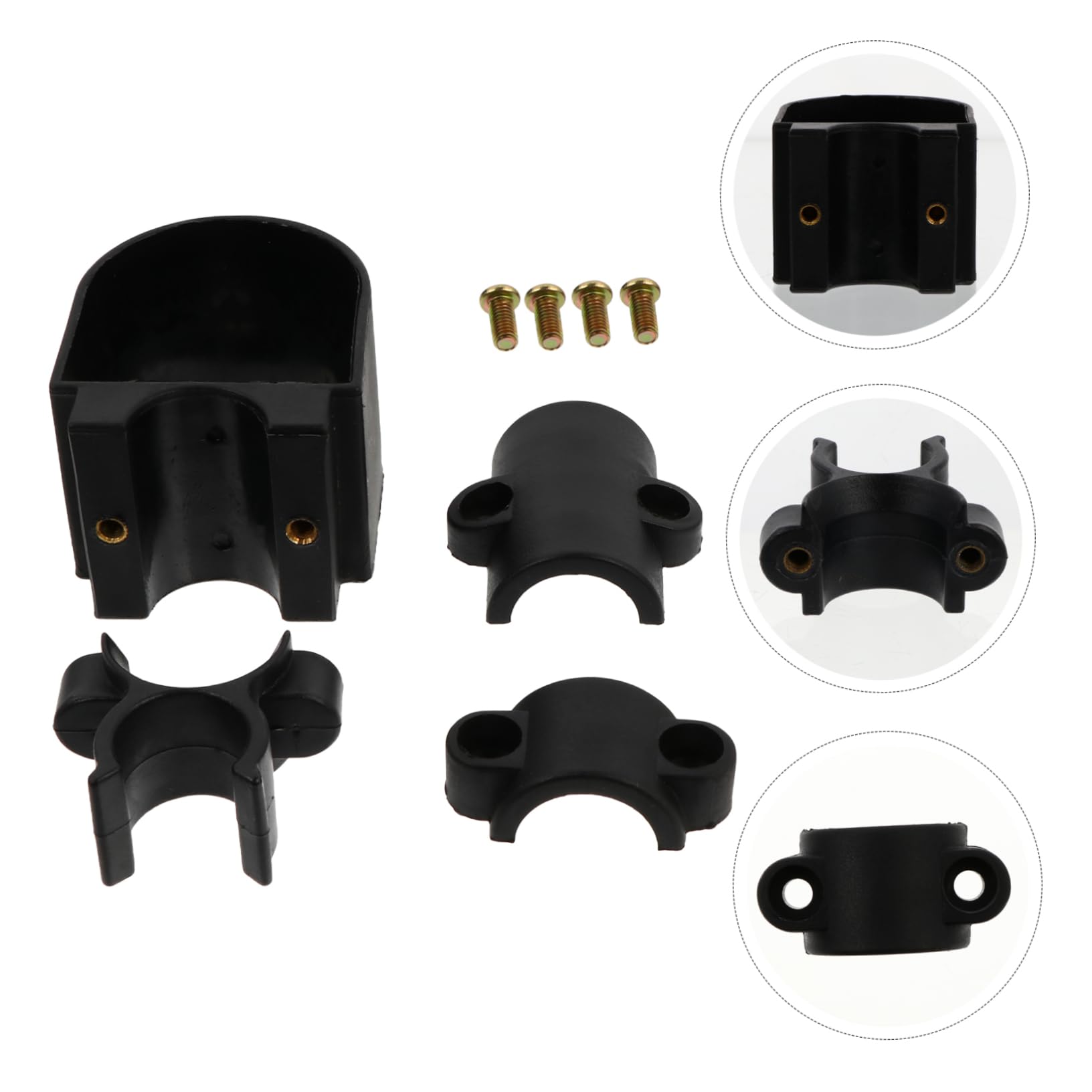 Didiseaon Sets Pcs Sturdy Walking Stick Holder for Wheelchair Walker Scooter Easy Install Cane Mount Stand