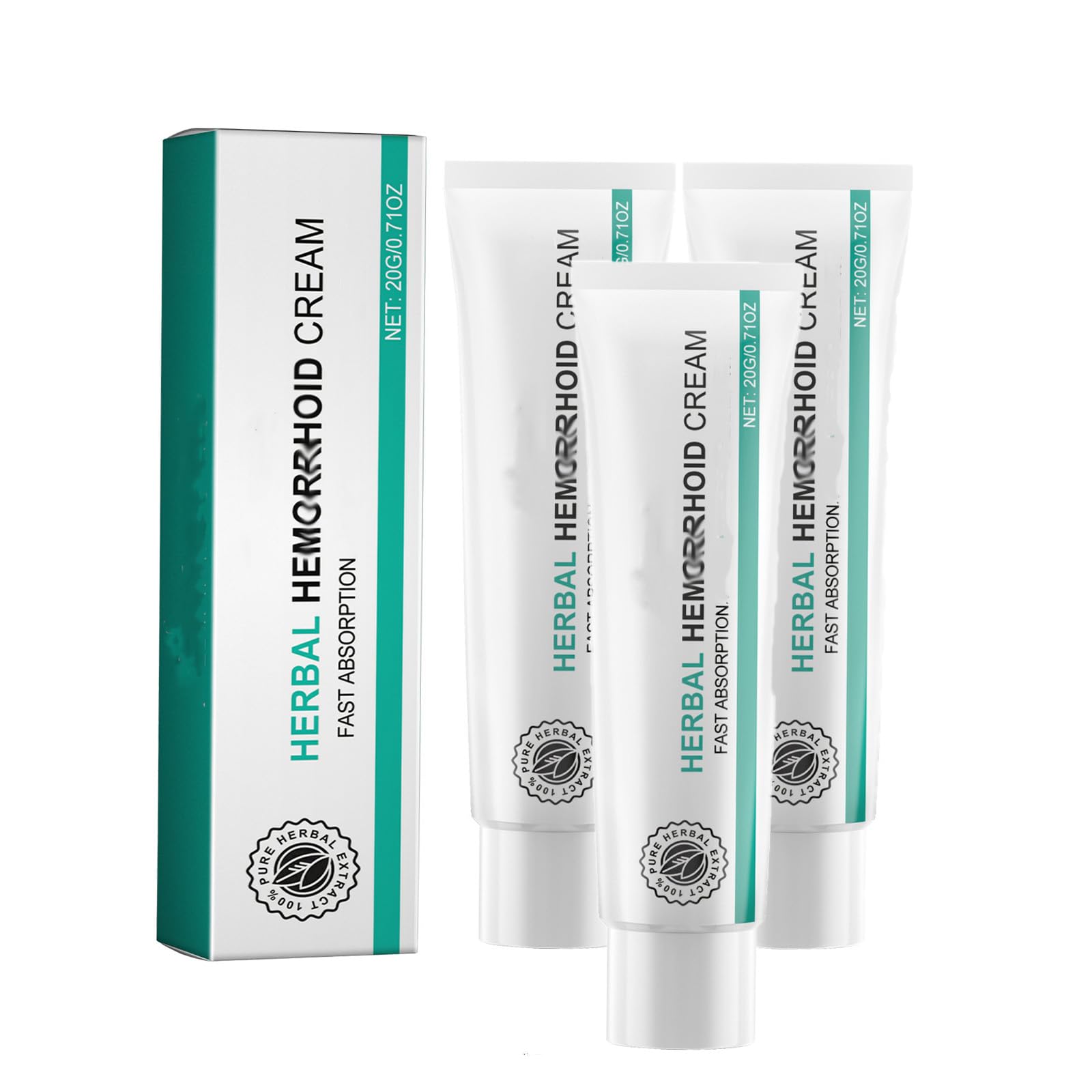 Herbal Hemorrhoids Cream,Hemorrhoid Cream,for Men and Women (3PCS)