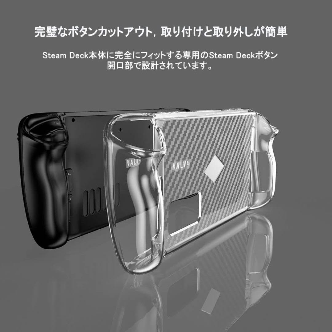 Steam Deck用透明保護ケース