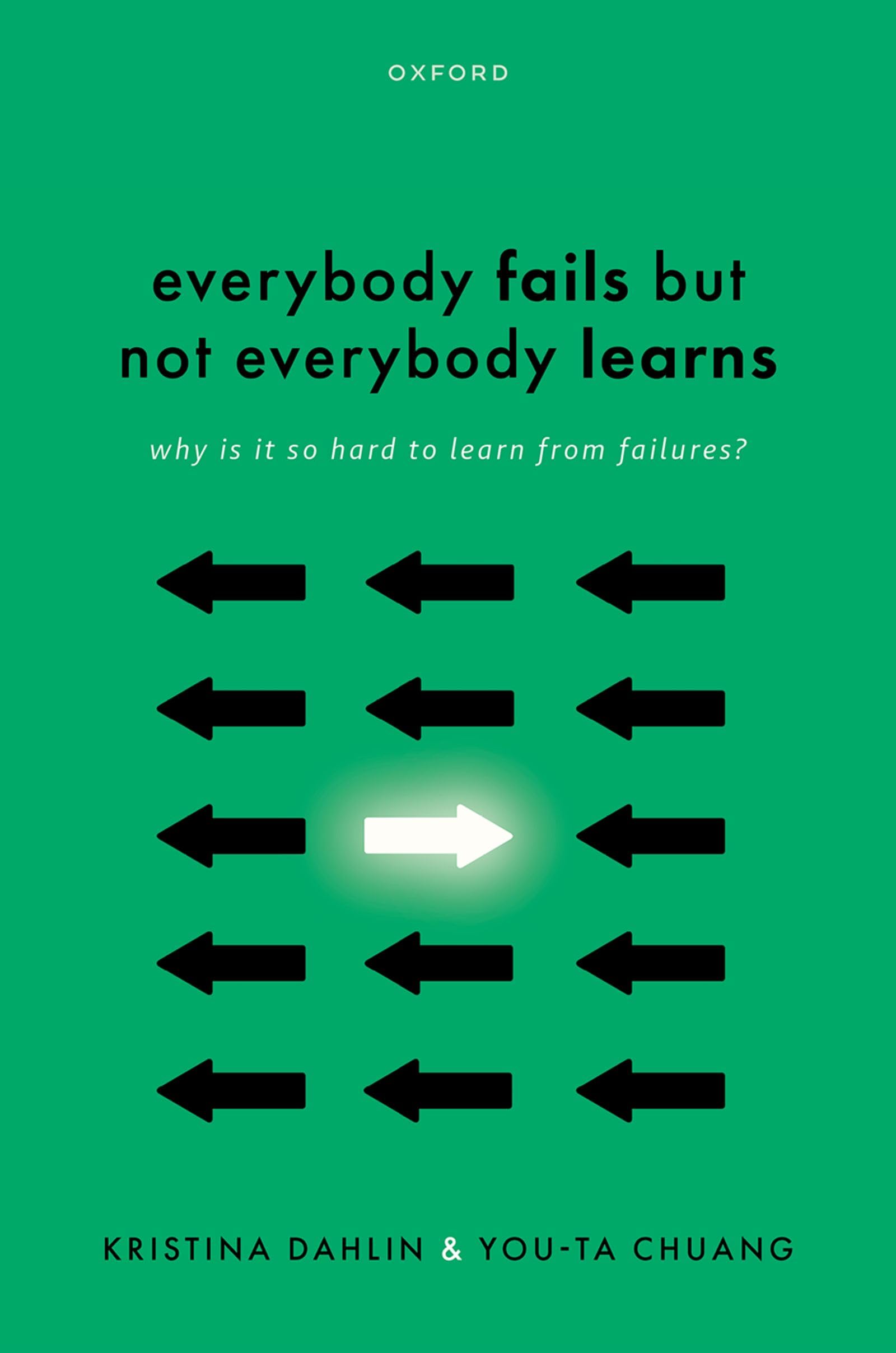 Everybody Fails But Not Everybody Learns HARDBACK 9780198888642