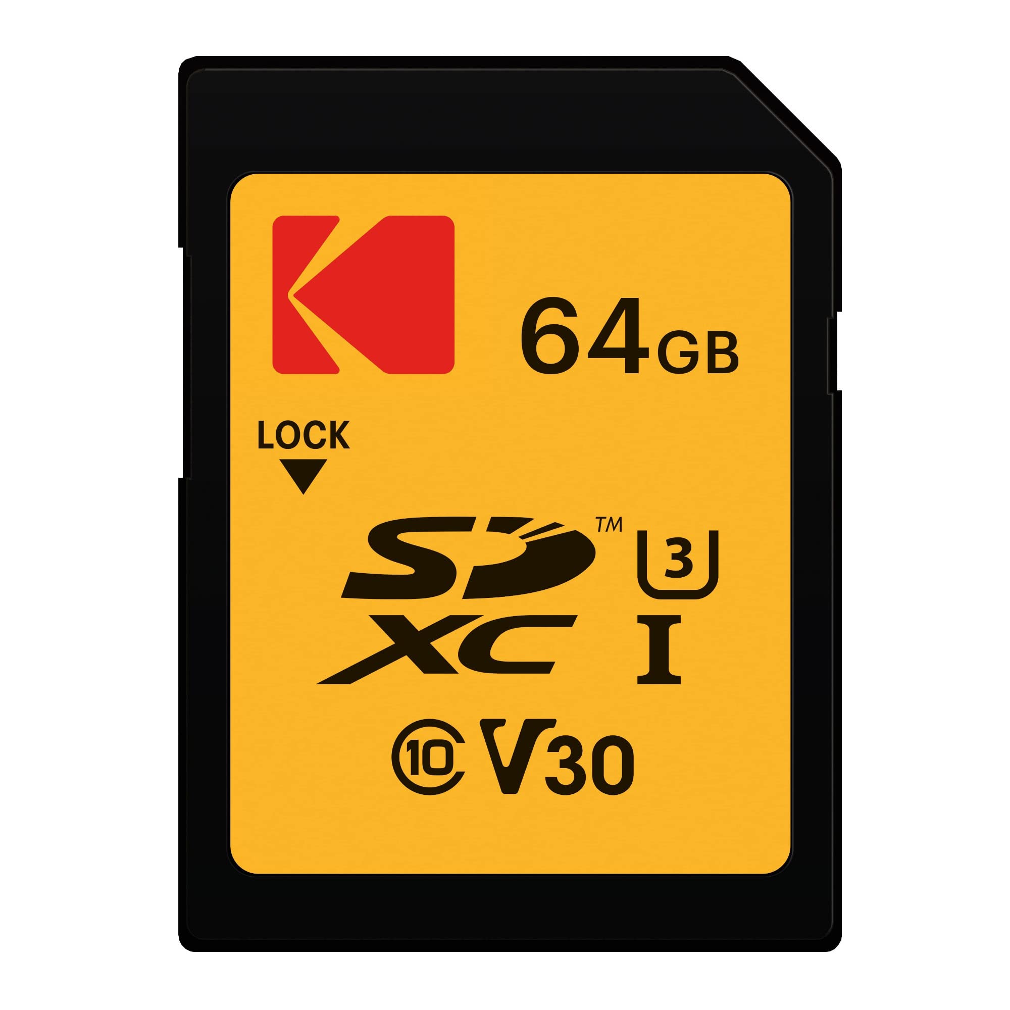 Amazon.com: Kodak SD 64GB UHS-I U3 V30 Ultra (95MB/s Read, 85MB/s 