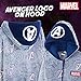 Marvel Avengers Pijamas Enteros de Una Pieza Niño Que Brillan En La...