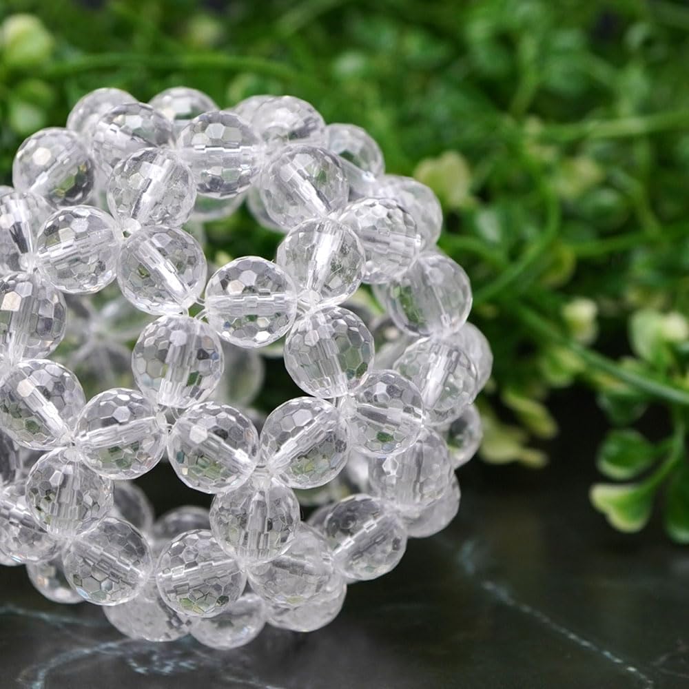 Amazon.co.jp: 水晶 8mm フラーレン 128面カット 直径 約5cm バッキー