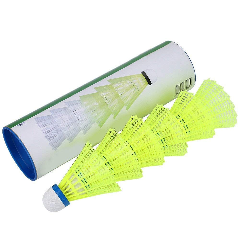 6Pcs Shuttlecocks, Professional Badminton Ball Birdies Training