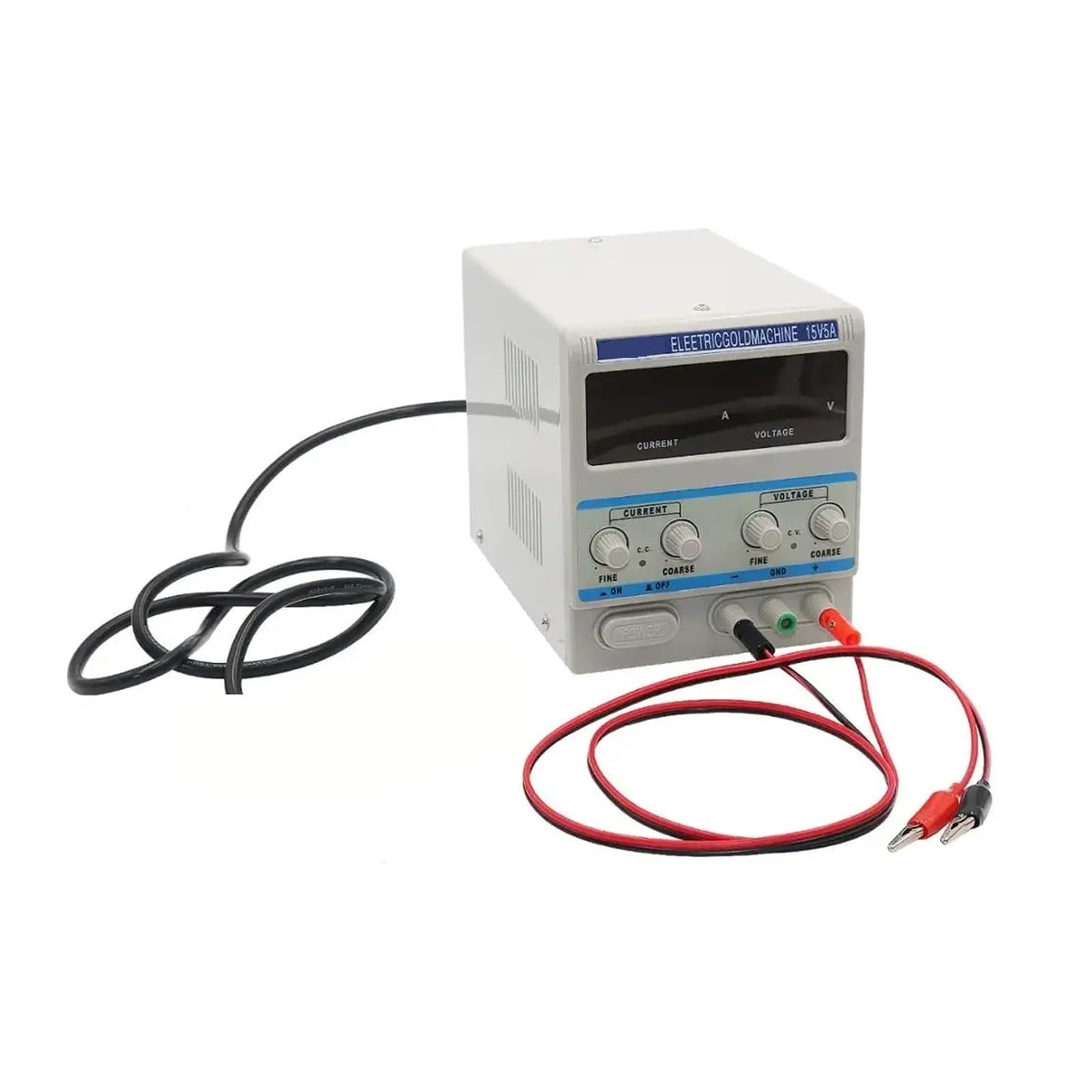Máquina de galvanoplastia de joyería de 15V, herramientas de chapado en oro y cobre, equipo de joyería 5A Eficiencia