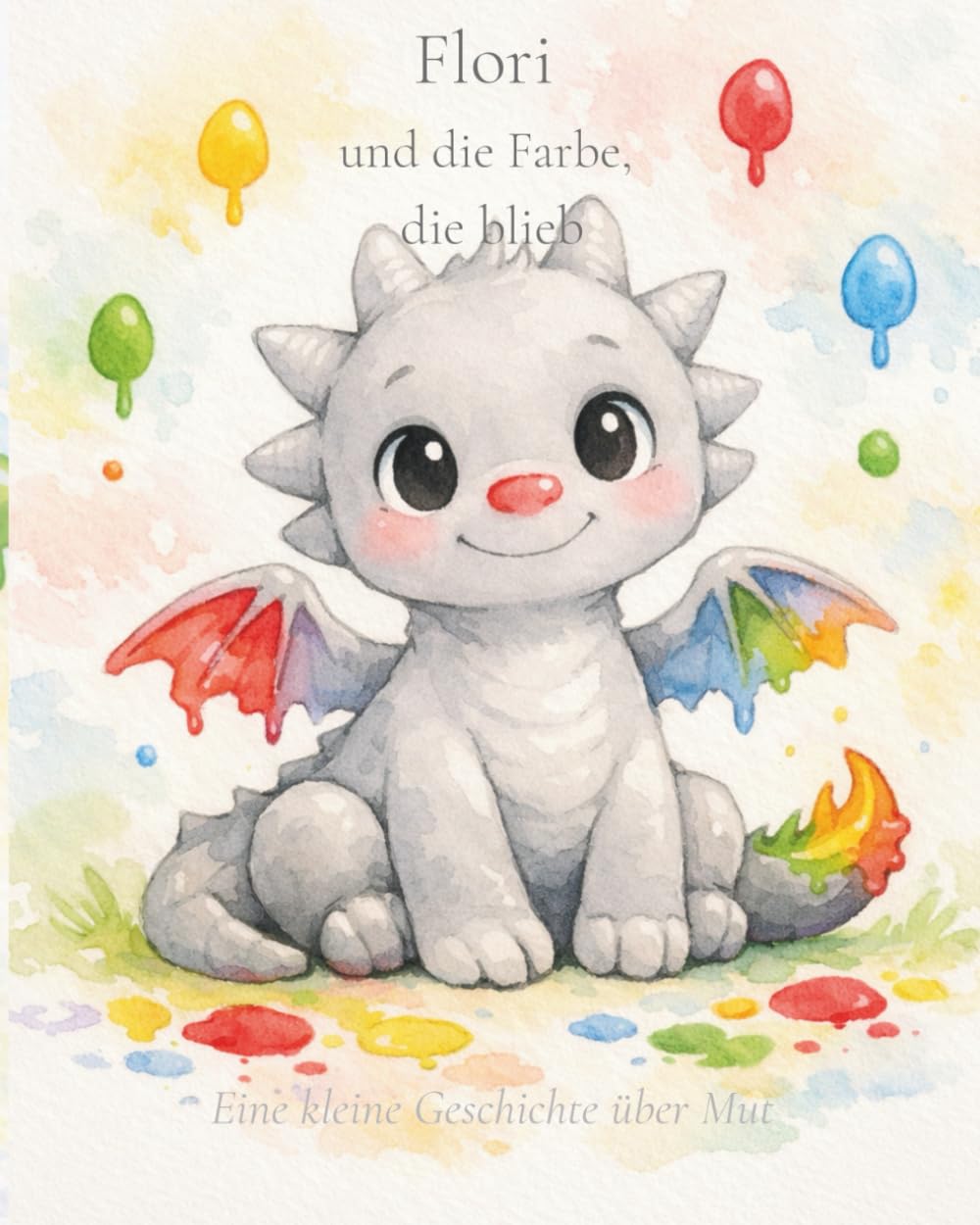 Flori und die Farbe, die blieb: Eine kleine Geschichte über Mut