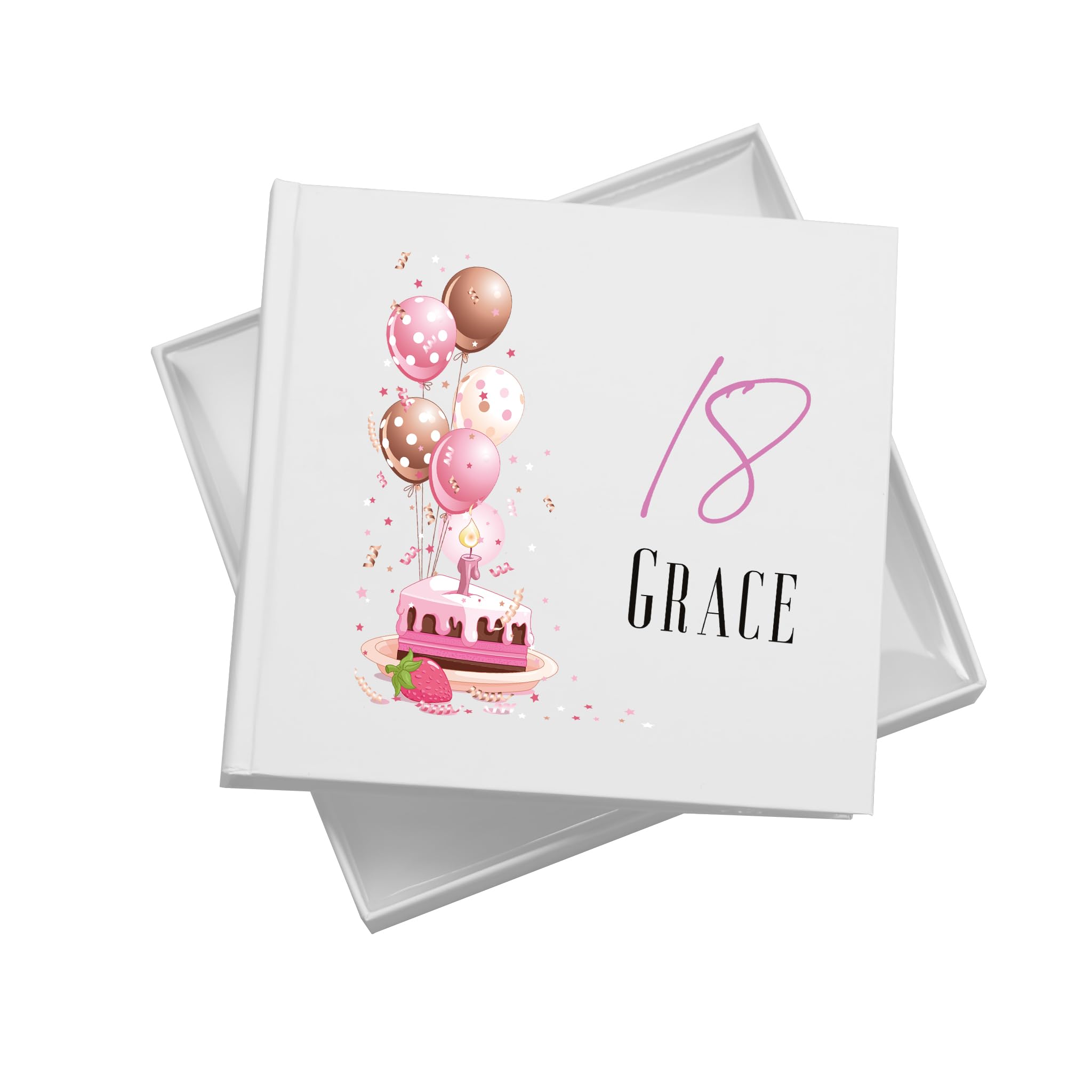 Personalised 18th Birthday Gifts for Her Photo Album