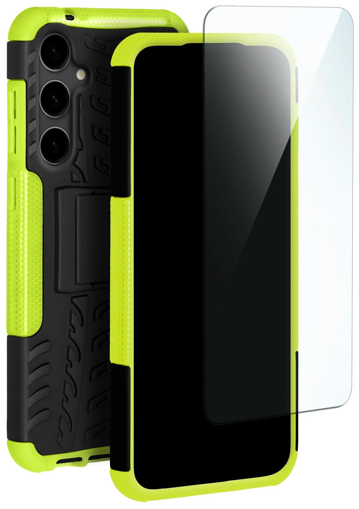 Coque Samsung S23 FE antichoc robuste pour activité outdoor verte - 7