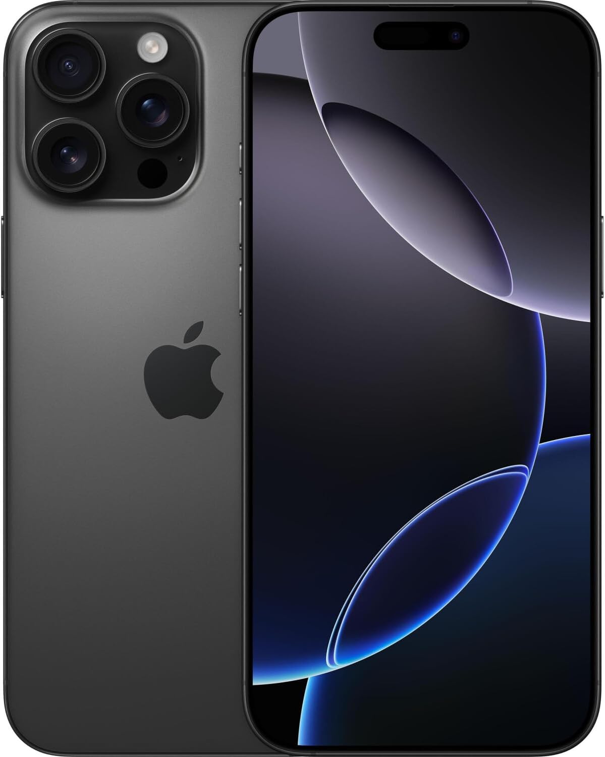 Apple iPhone 16 Pro Max, 256GB, Titanium Black (Refurbished) – Amazon Renewed product photo