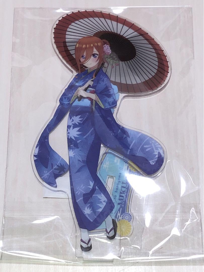 京まふ 五等分の花嫁 アクリルスタンド きものガール Amazon.co.jp: 五等分の花嫁 中野三玖 アクリルスタンド きものガール