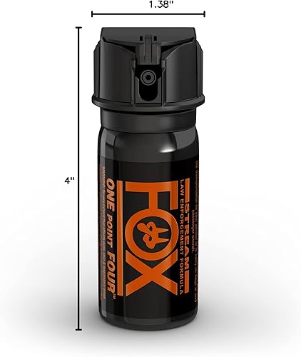 Miniatura 4 de One Point Four, spray de pimienta - Flip Top Stream (2 onzas) 24 pies