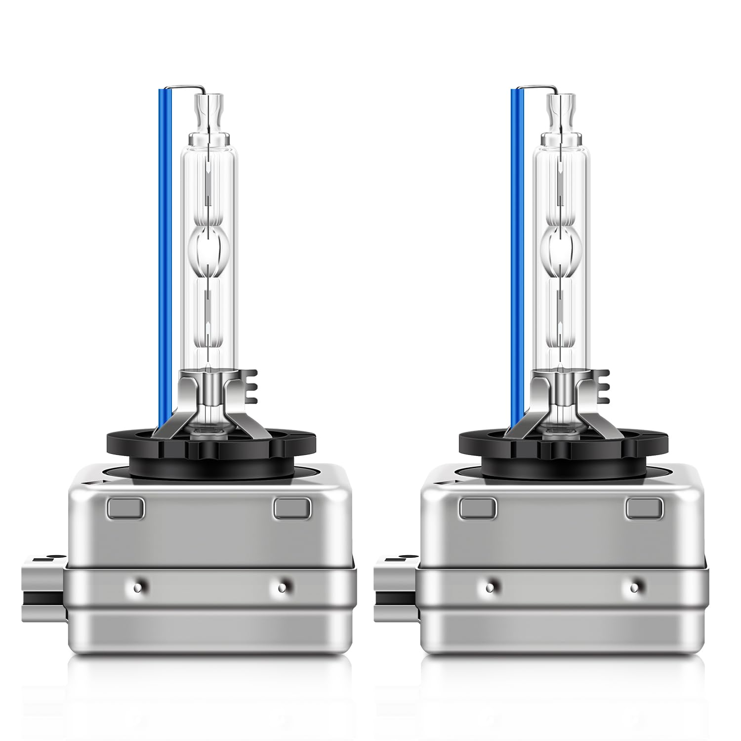 Lampadine Xenon D1S 8000K D1S Xenon HID Lampadine Auto Blu Ghiacciaio 12V 35W Sostituire HID Kit di Conversione, 2 Lampade