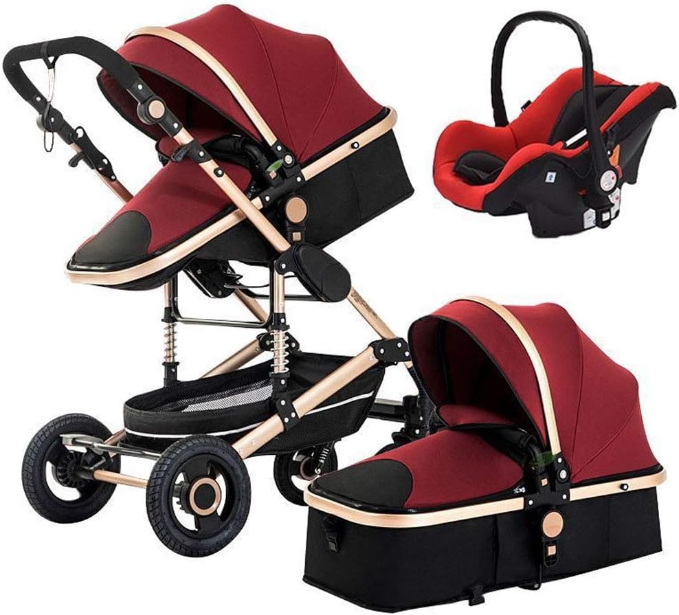 3 in 1 Pushchair Baby Convenience Stroller Pram Carriage