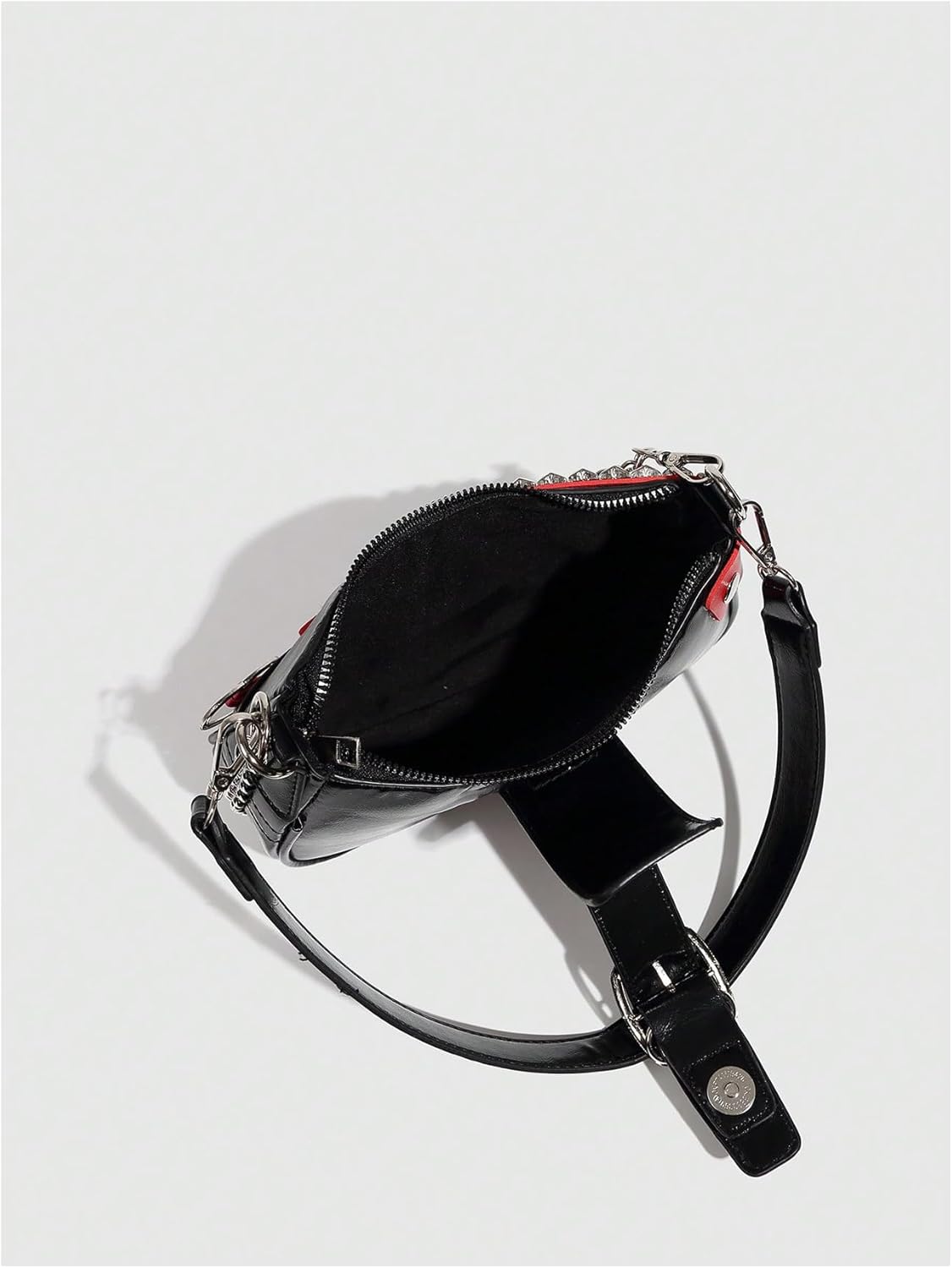 Verdusa Women's Y2k Star Embroidery Shoulder Bag Mini Chain Hobo Handbag Purses - Image 7