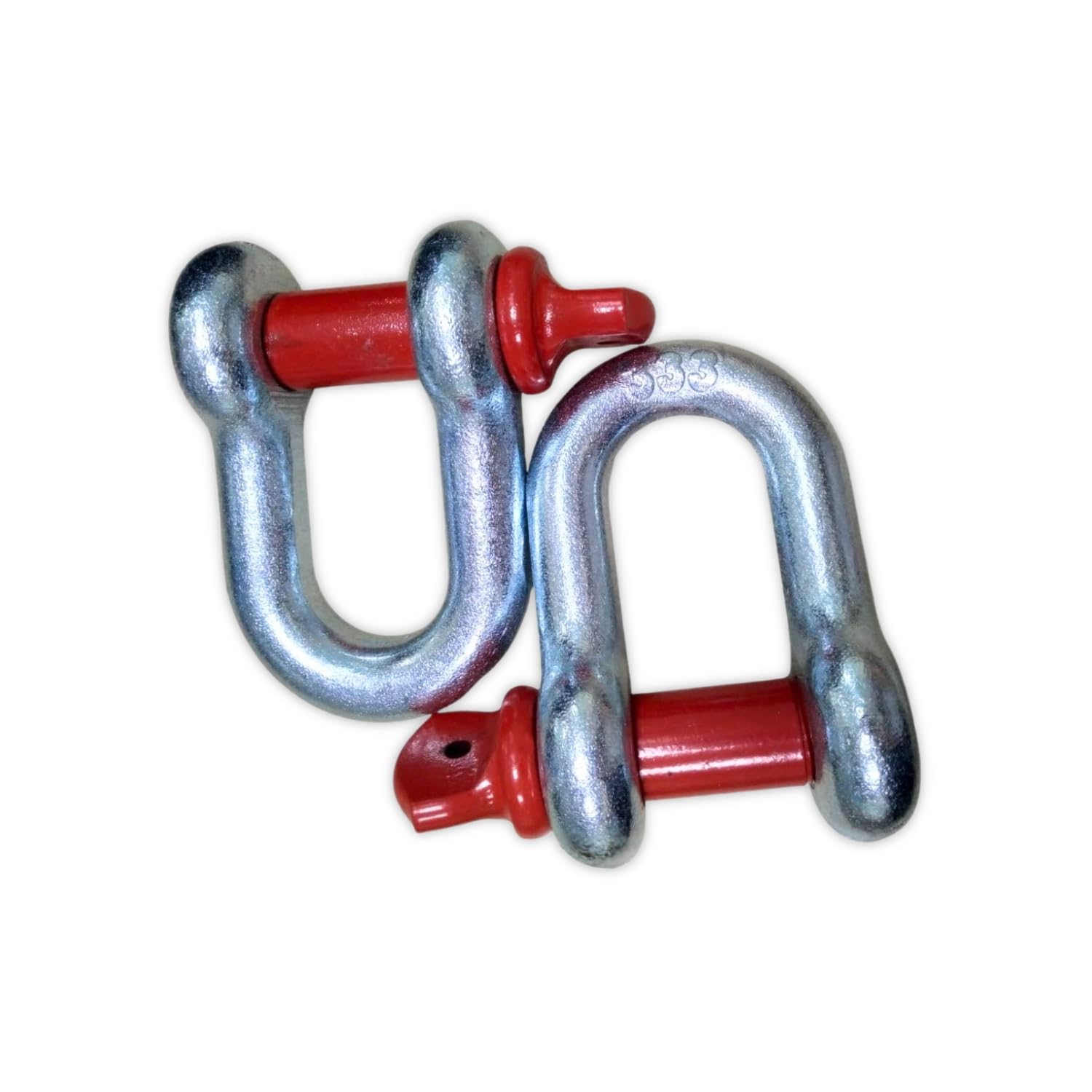 Shield Flex Heavy Duty D Shackle (Pack of 2) | Alloy Steel Screw Pin Anchor Shackle for Towing, Pulling & Lifting | Rust Resistant & Durable Design (4.75 Ton)-image-6