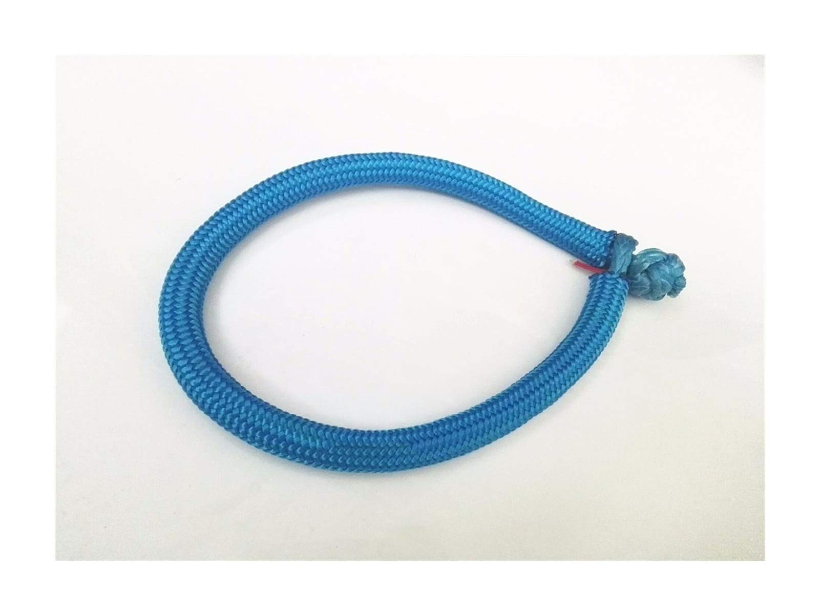 Cuerda de cabrestante sintético 6mm azul con grillete suave para ATV