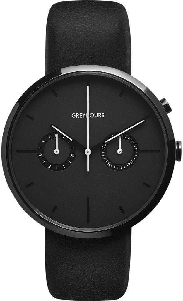 Greyhours Vision Shine Watch - Carbon Black
