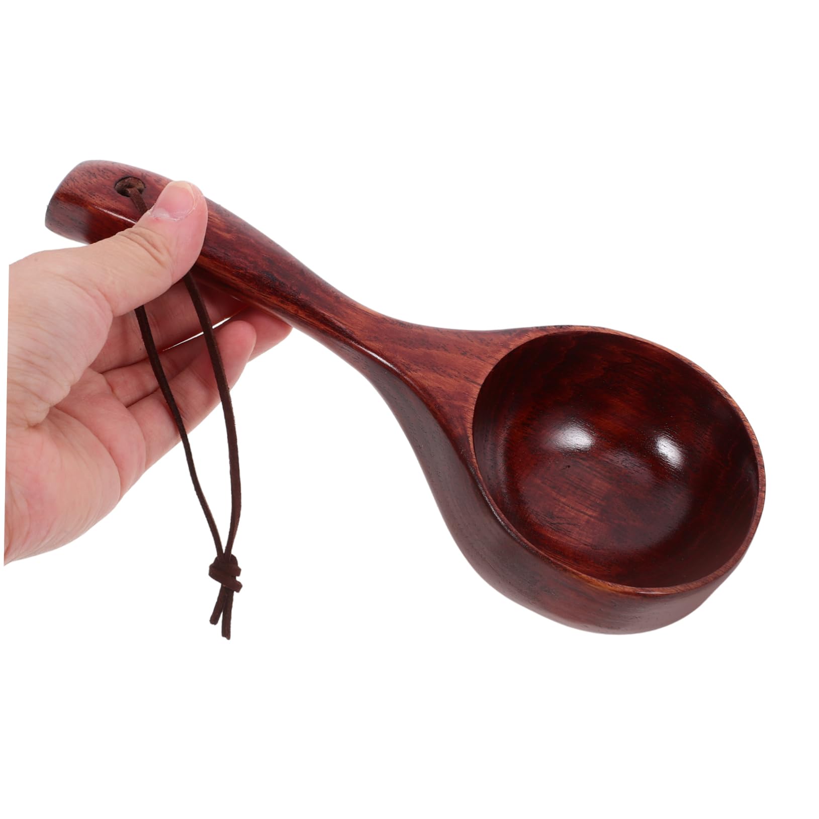 PRETYZOOM 8piezas Cucharas De Madera Para y Arroz De Mango Utensilios De Cocina Ergonómicos Para Cocinar y