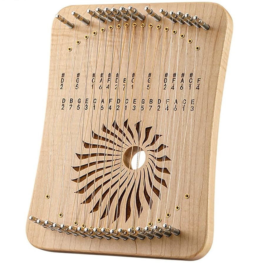 Amazon.co.jp: 31弦リラハープ、チューニングレンチ付き