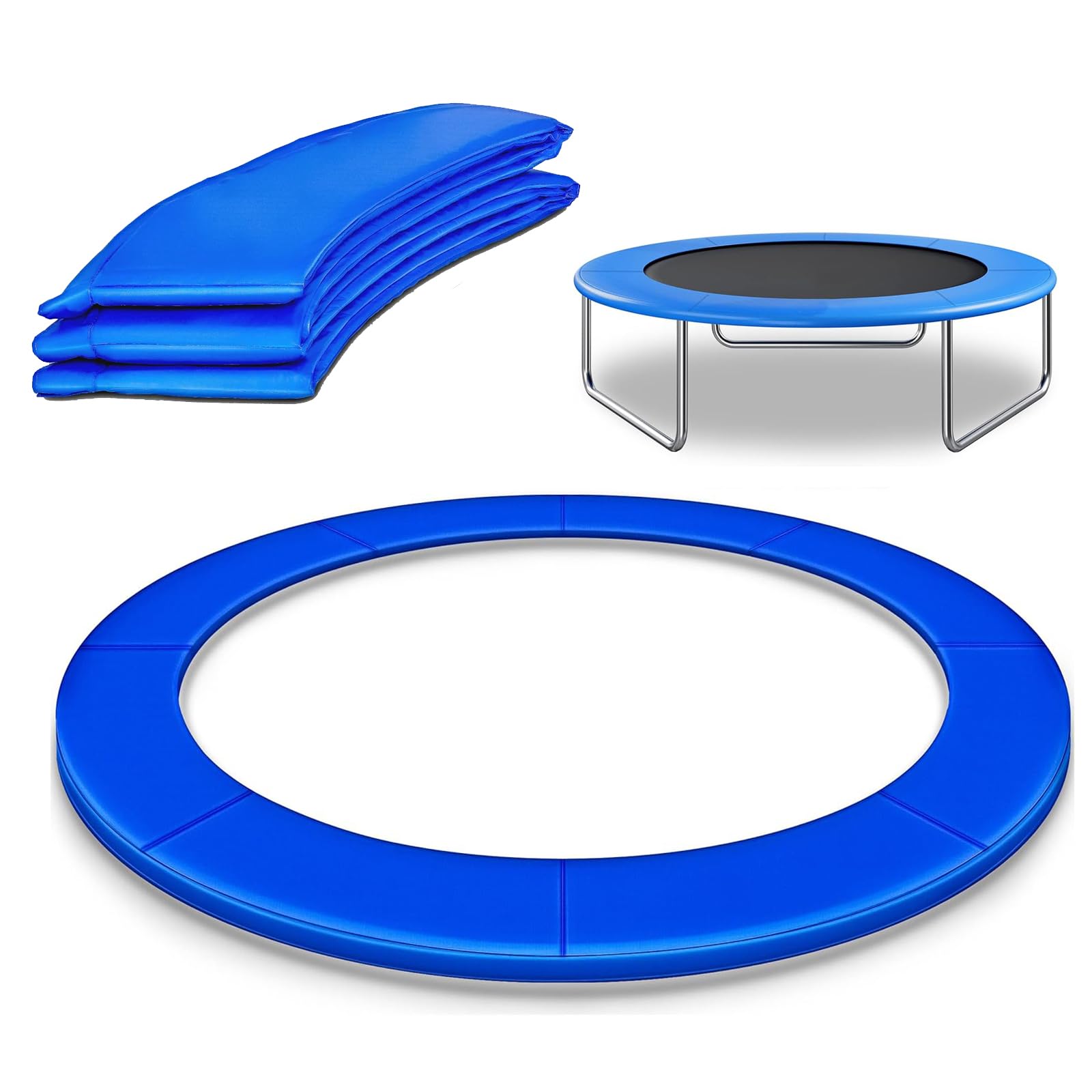 Cubierta para Borde de Cama elástica, Cubierta para Cama elástica Ø244/305 Cama elástica Cama elástica Cama elástica Cubierta Protectora Lateral de la Cubierta del Cojín Estera del Reemplazo