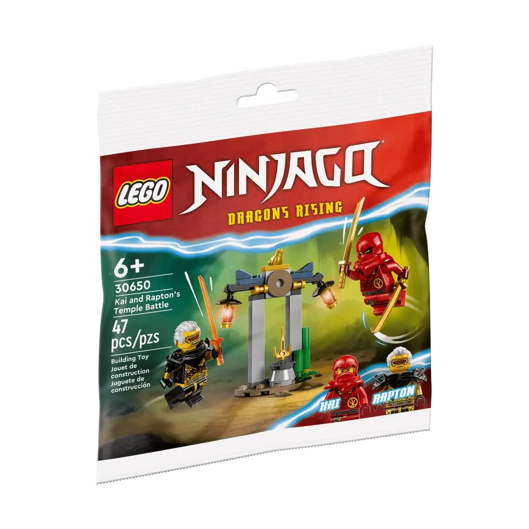 Lego30650 Ninjago Kai And Raptons Temple Battle Polybag