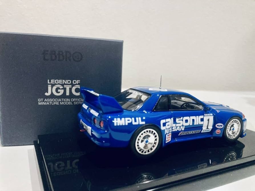 Amazon | 1/43 エブロ カルソニック スカイライン GT-R R32 JGTC