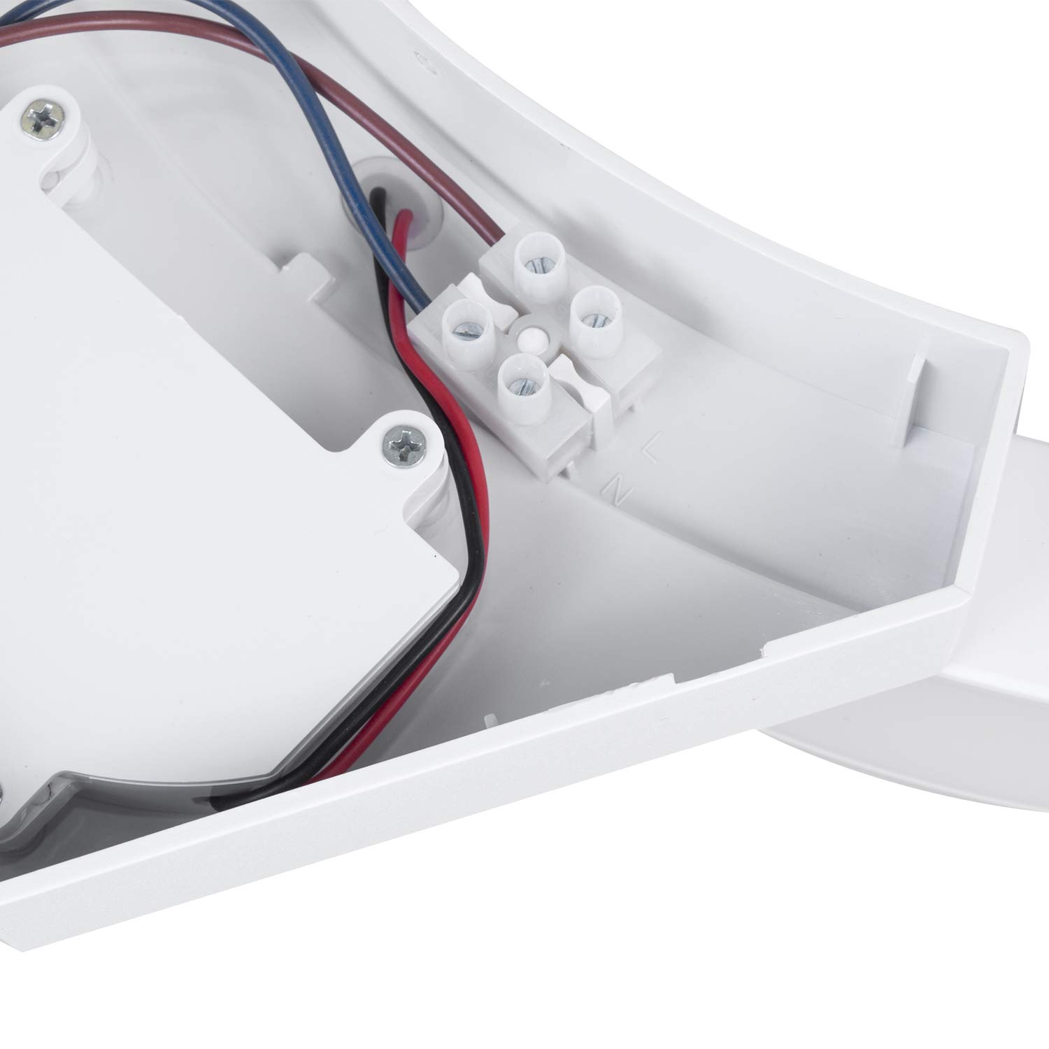 Maclean MCE290 dekoracyjna lampa LED z czujnikiem ruchu na podczerwień, lampa ścienna, oświetlenie wewnętrzne, 800 lm, 10 W, IP54, wodoszczelna (4)