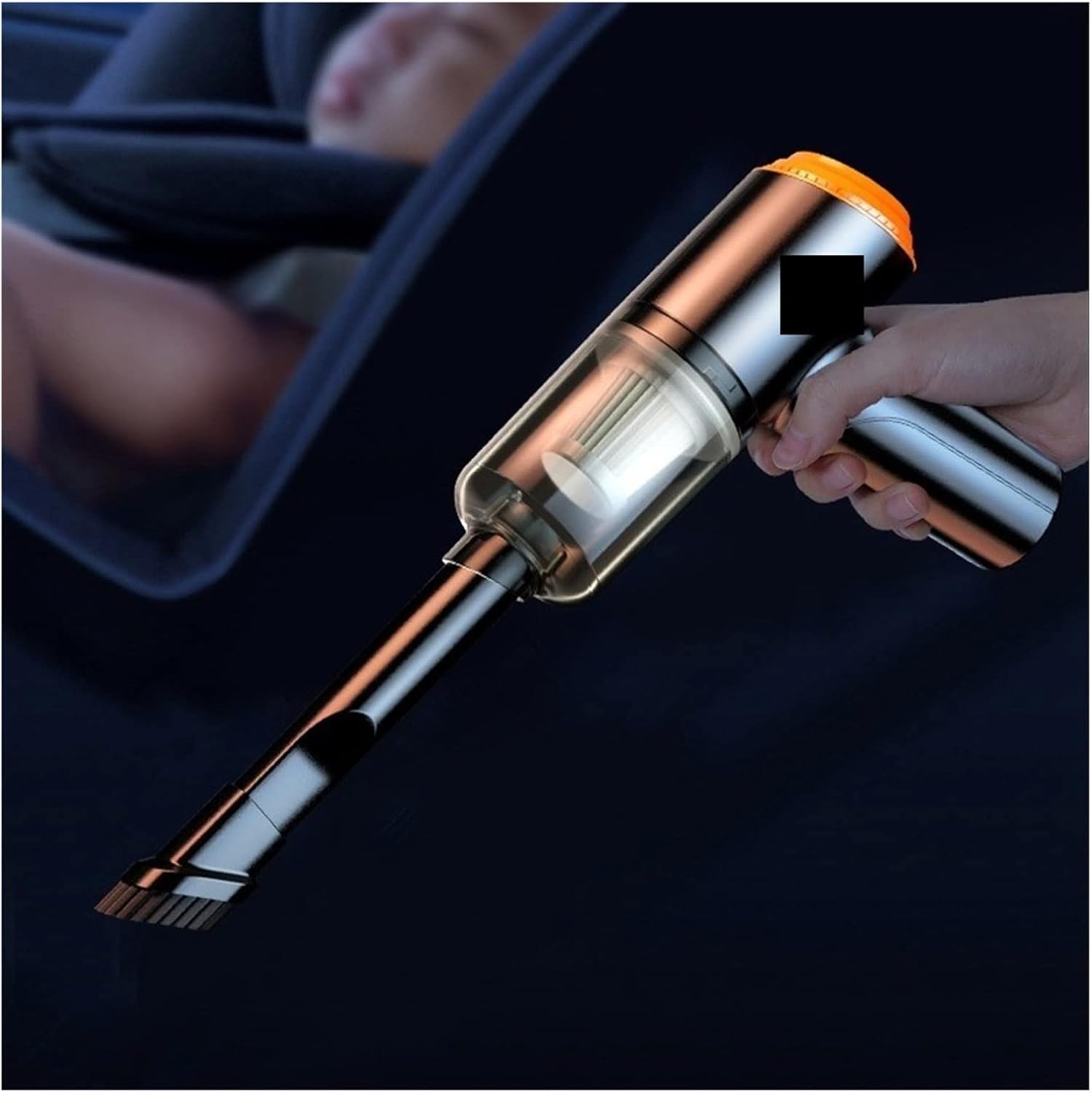 48000Pa Car Wireless Vacuum Cleaner Wet Dry Vacuum Cleaner Cordless Handheld Auto Vacuum Home & Car Dual Use Mini Vacuum Cleaner (Color : Updated 35000pa)
