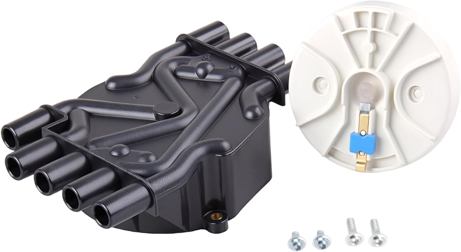 Complete Ignition Distributor Replacement For GMC Vortec C1500 C2500 C3500 K1500 K2500 K3500 1996 1997 1998 1999 2000 2001 2002 V8 5.0L 5.7L Relpaces # 93441558