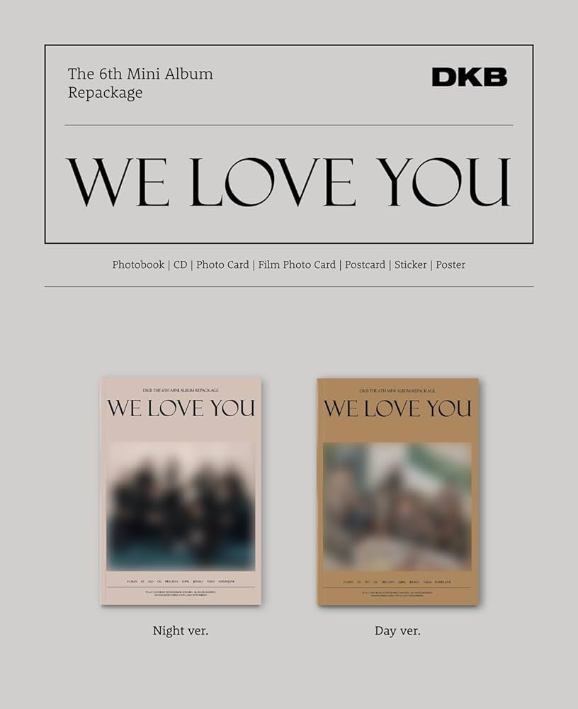 (CD)DKB 6th MINI [We Love You](韓国盤）／DKB Amazon.co.jp: DKB 6th MINI [We Love You](韓国盤）: ミュージック