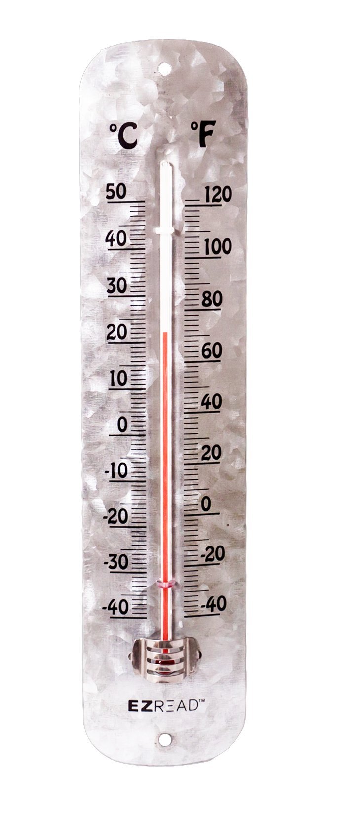 Headwind Consumer Products 840-0090 Metal Thermometer Antique Aluminum 12"-image-27