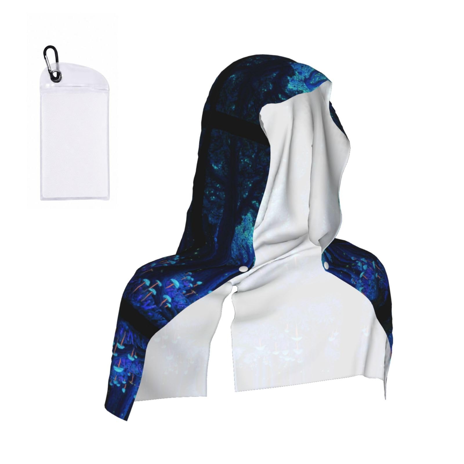 MLTRFGJ Forest Print Cool Hooded Towels And Keep Them Cool For Several Hours.