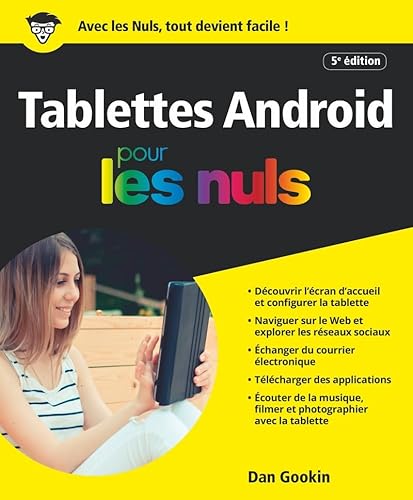 livre Les Tablettes Android pour les Nuls, grand format, 5 ed