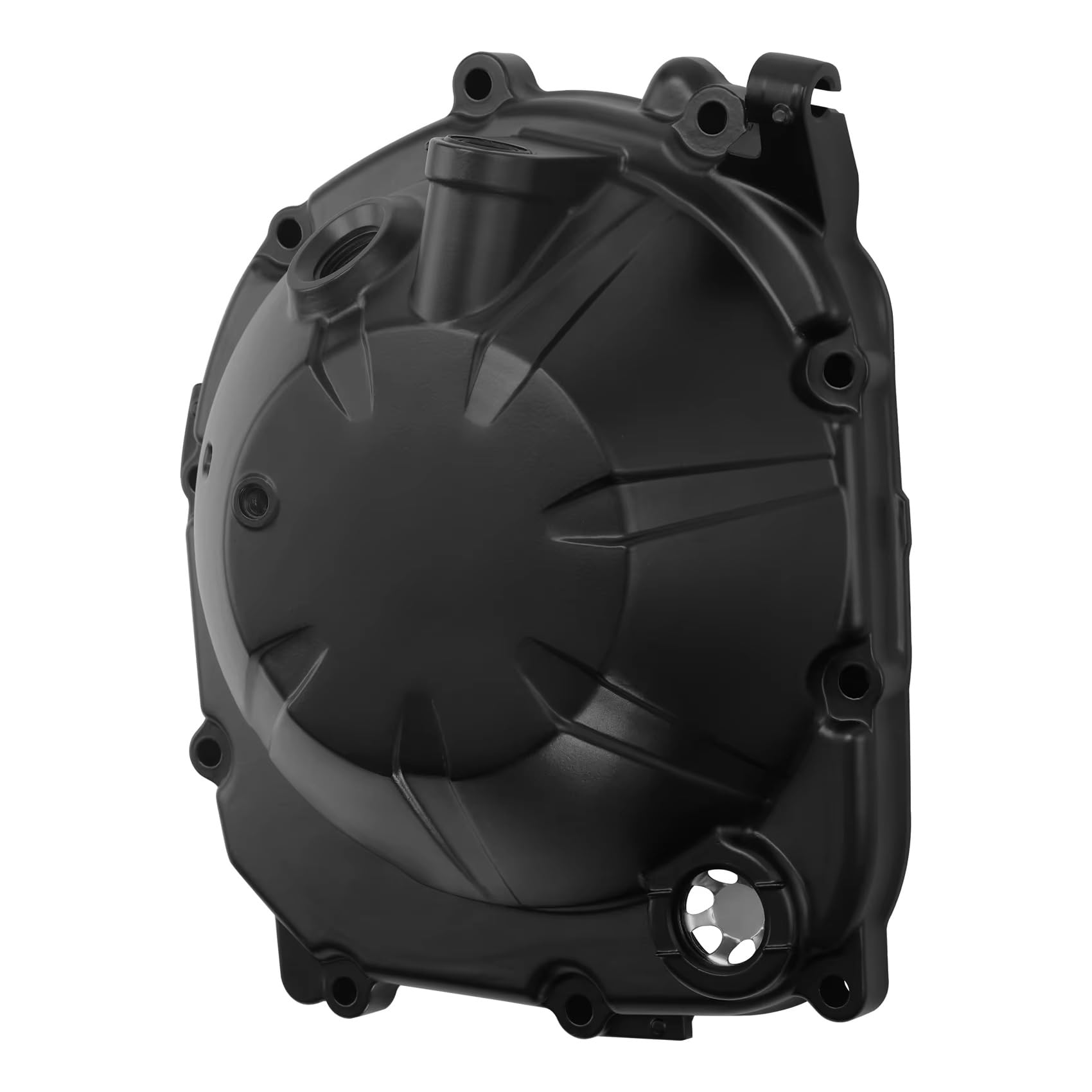 Kurbelgehäuse Motordeckel Kompatibel Mit Kawasaki Für Z900 2017 2018 2019 2020 2021 2022 2023 2024 2025, Motorrad-Kupplungsabdeckung Aus Schwarzem Aluminium