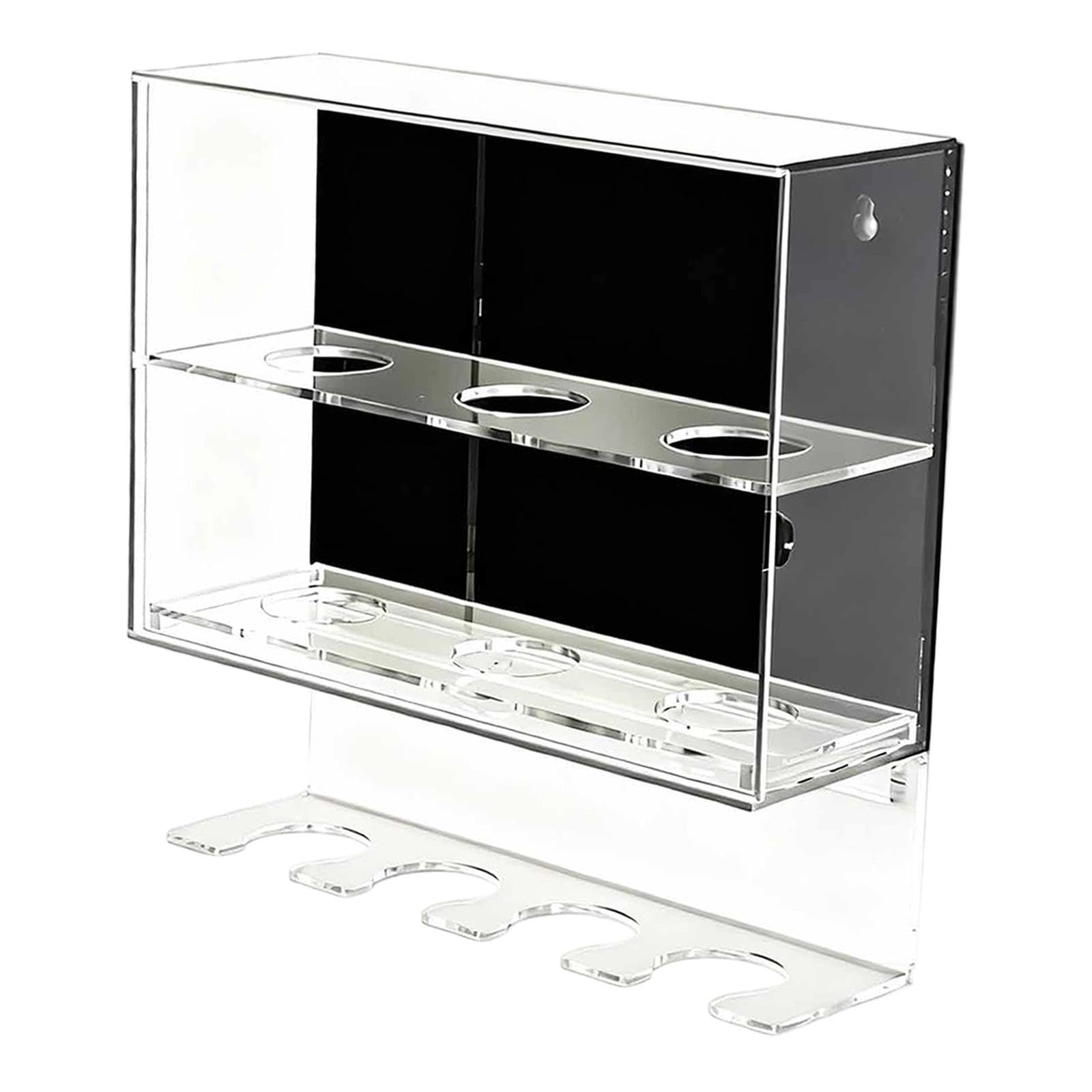 Caja Protectora Antipolvo De Acrílico para 6 Balones Y 4