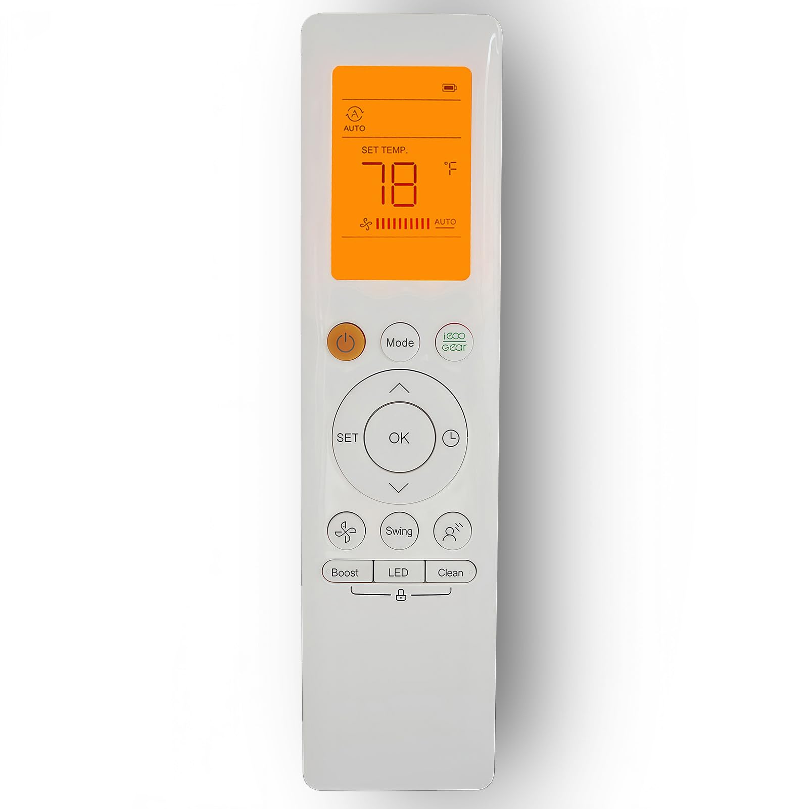 Télécommande de rechange Midea RG10A résout les pannes d'affichage Celsius Fahrenheit - 8