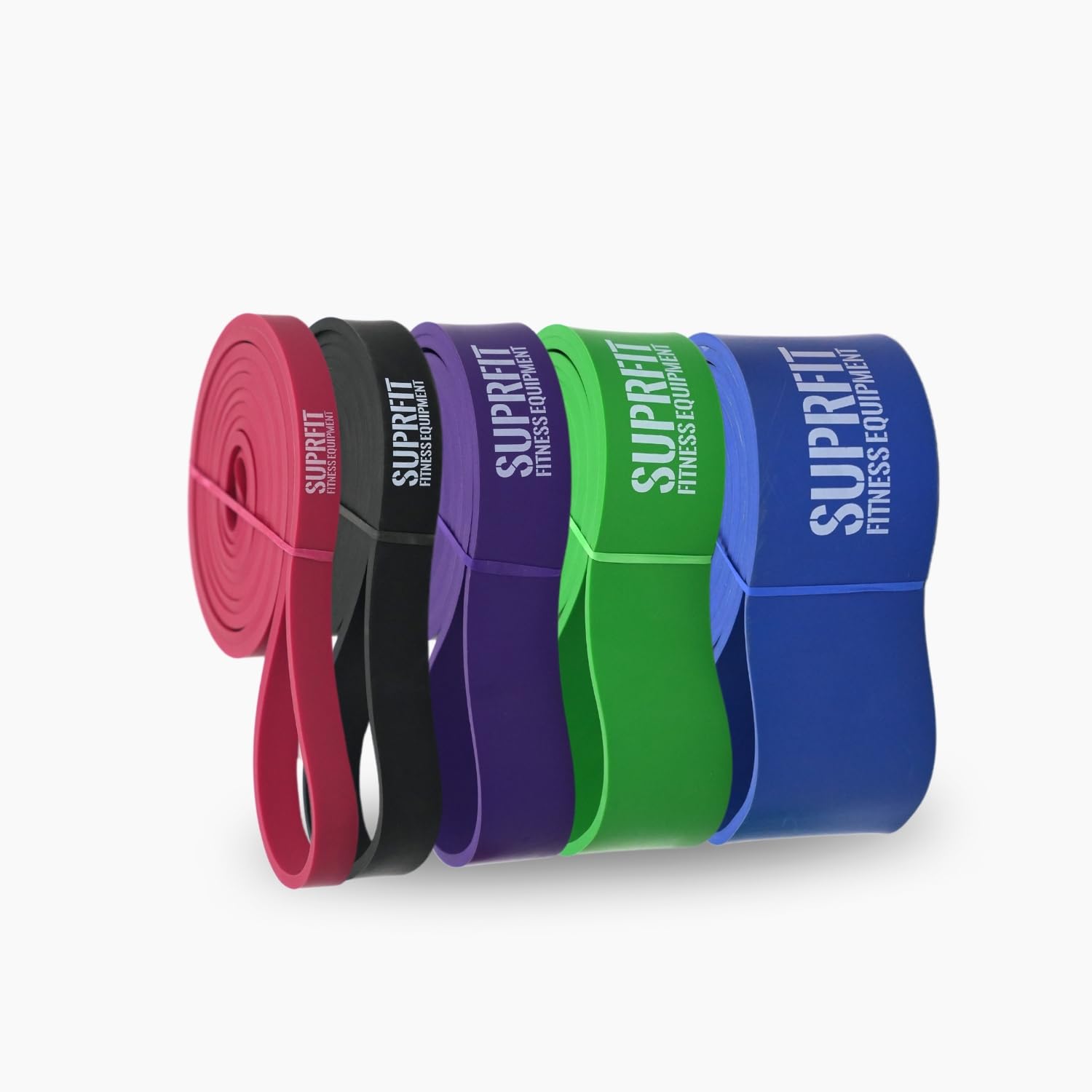 Suprfit Strength Bands - Vielseitige und extrem reissfeste Fitnessbänder aus 100% Multilayer Latex