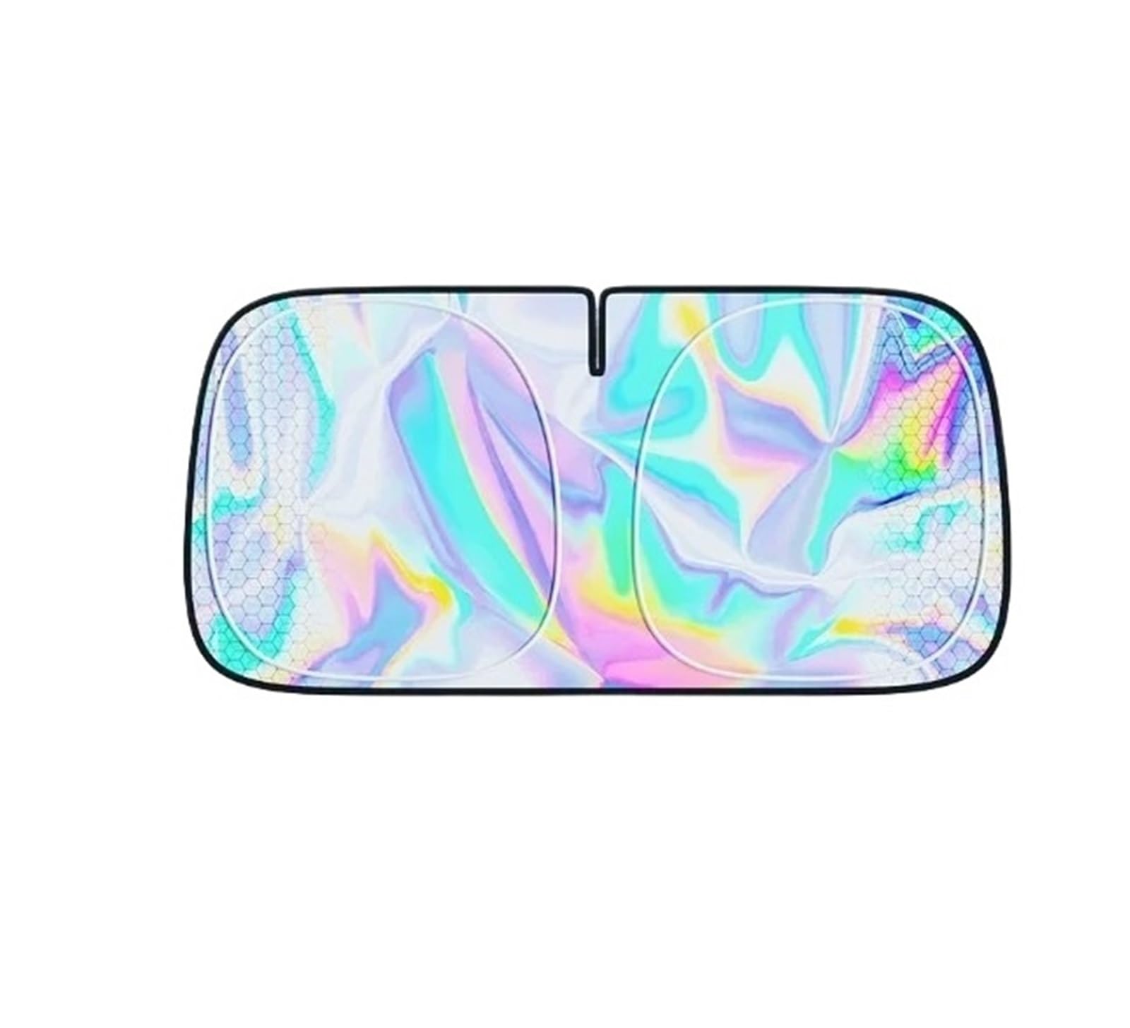 Parasoles Coche Parasol para Coche, Protección UV, Plegable para Ventana Trasera De, Visera Universal para con Ventosas