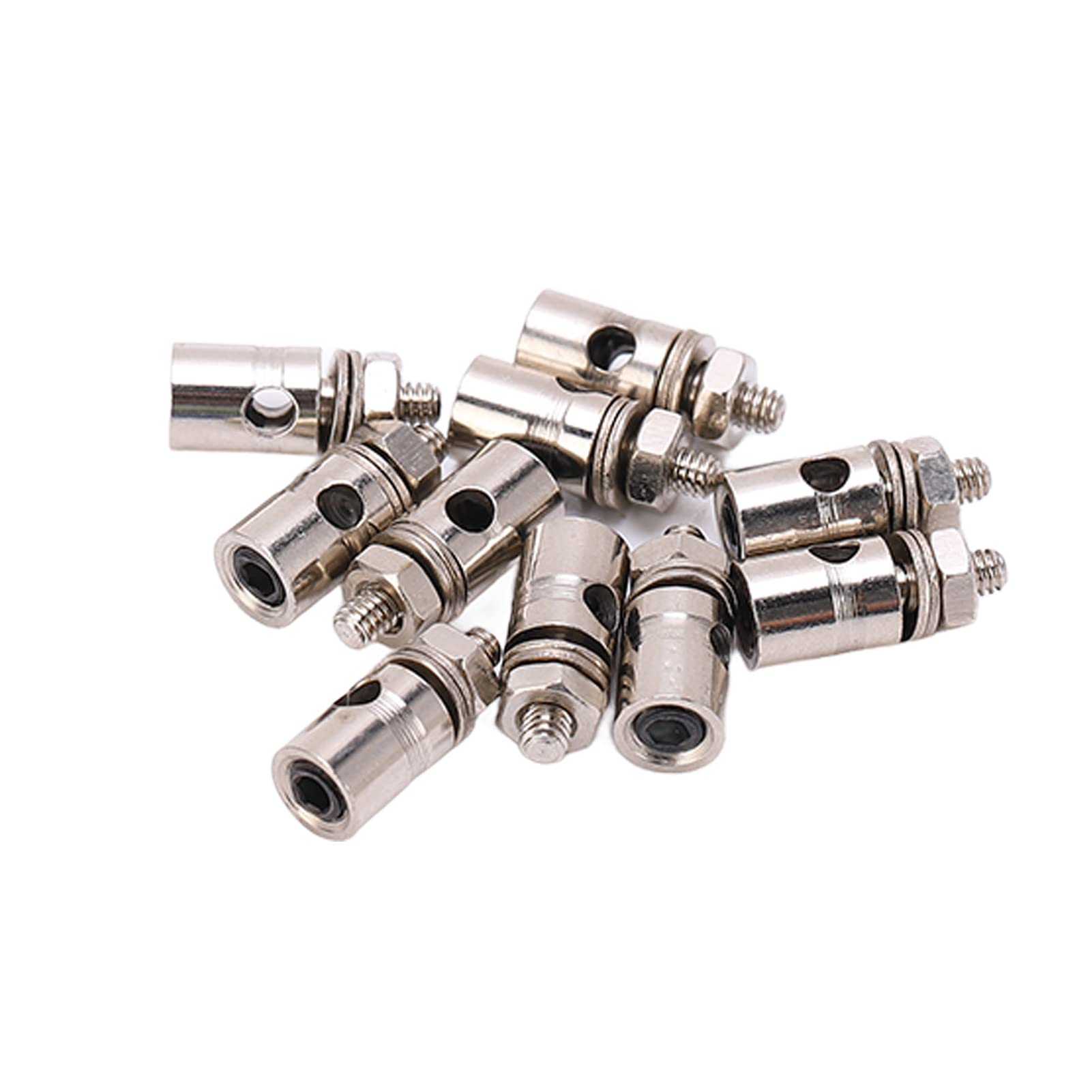 5er-Pack M2 Edelstahl Spurstangen – 150–300 Mm Längen, 1,7 Mm Durchmesser, Gewindeenden 10 Mm, Für RC-Modelle & DIY