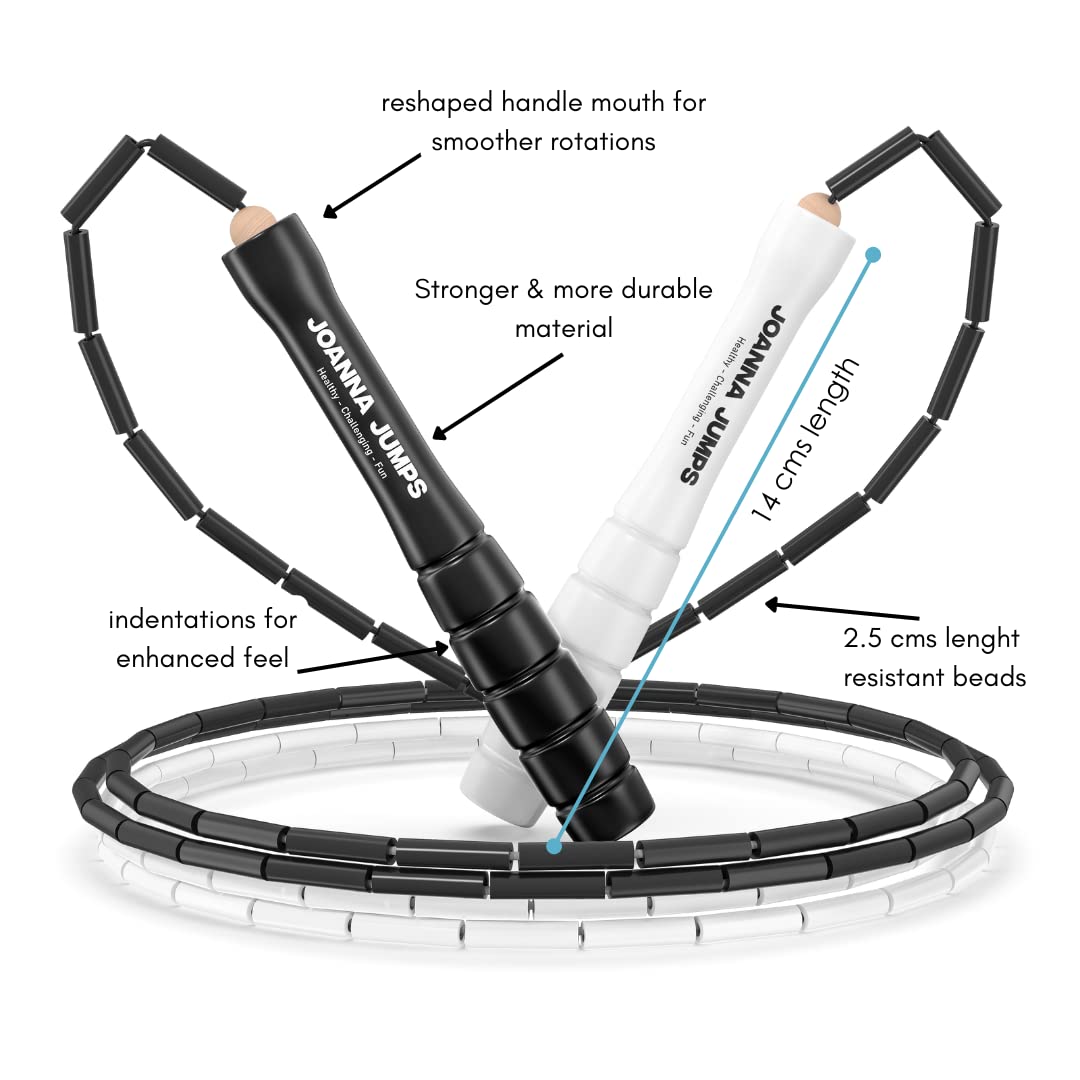 STARFIT Lightweight Jump Rope For Fitness And Exercise, Adjustable Jump Ropes With Plastic Handles, Tangle-Free Skipping Rope For Crossfit, Gym...